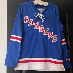 NY rangers long sleeve shirt like jersey